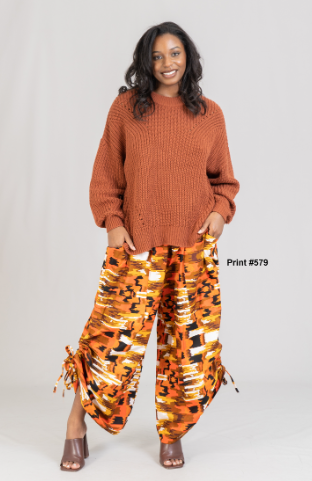 Kara Chic 7697MD Print Pant