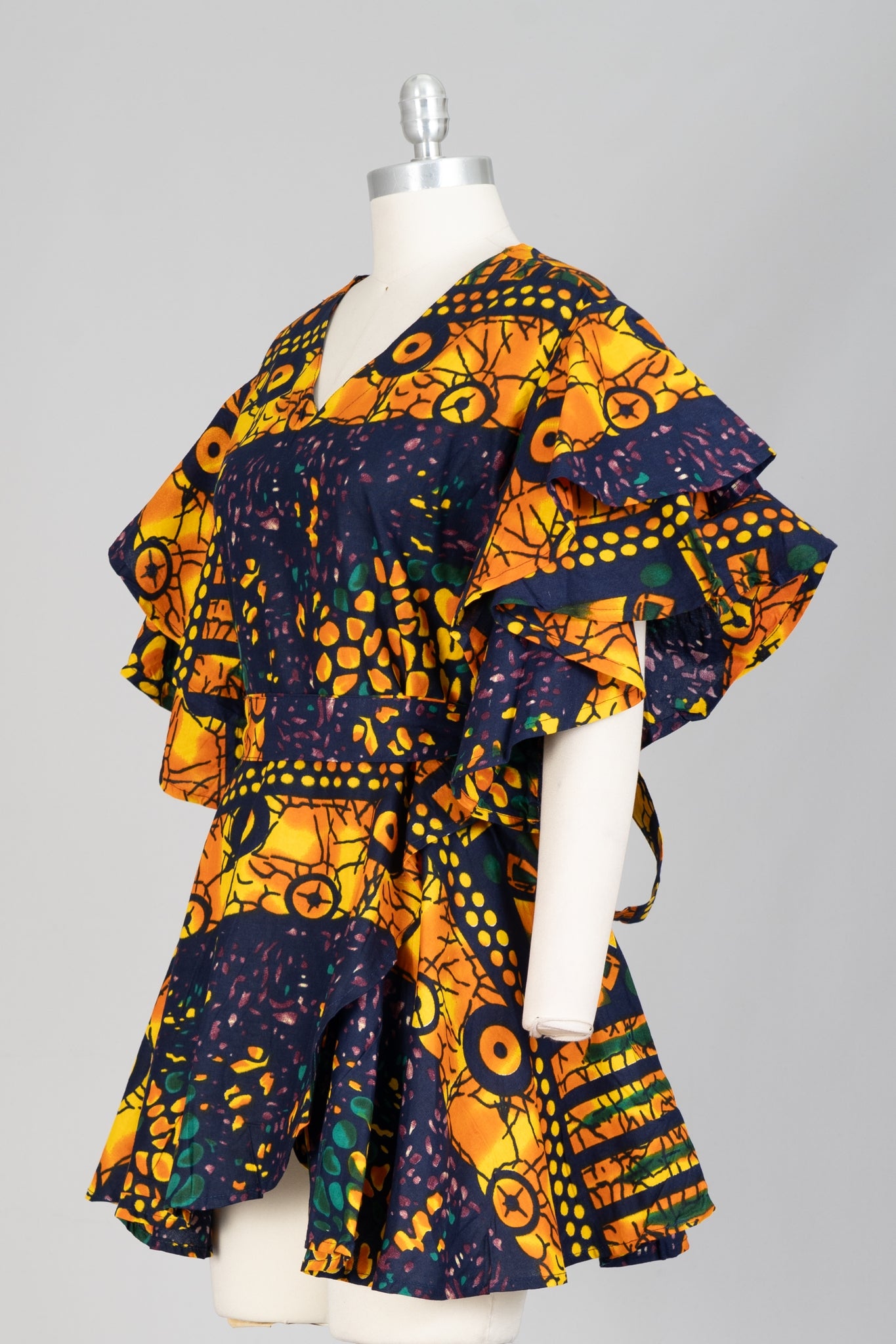 KaraChic 7796 Authentic African Print 2pc Skirt Set