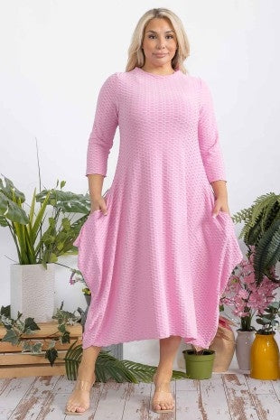 Karen T 9521ZIP Bubble Dress