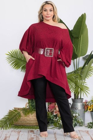 Karen T 9546 Oversize Hilo Tunic
