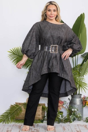 Karen T 9546 Oversize Hilo Tunic