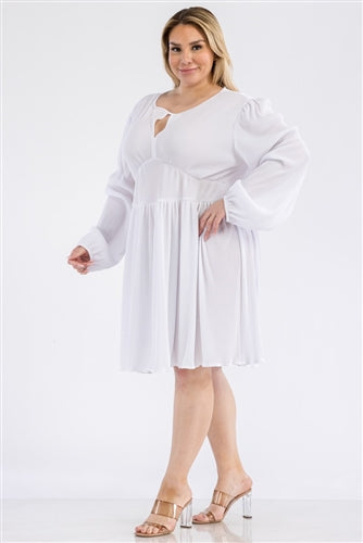 Karen T AA0014 Pleated Dress