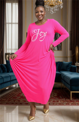 Kara Chic by NF CHH21066LS Maxi Joy Dress