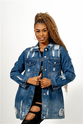 KaraChic CHH23049 Denim Jacket