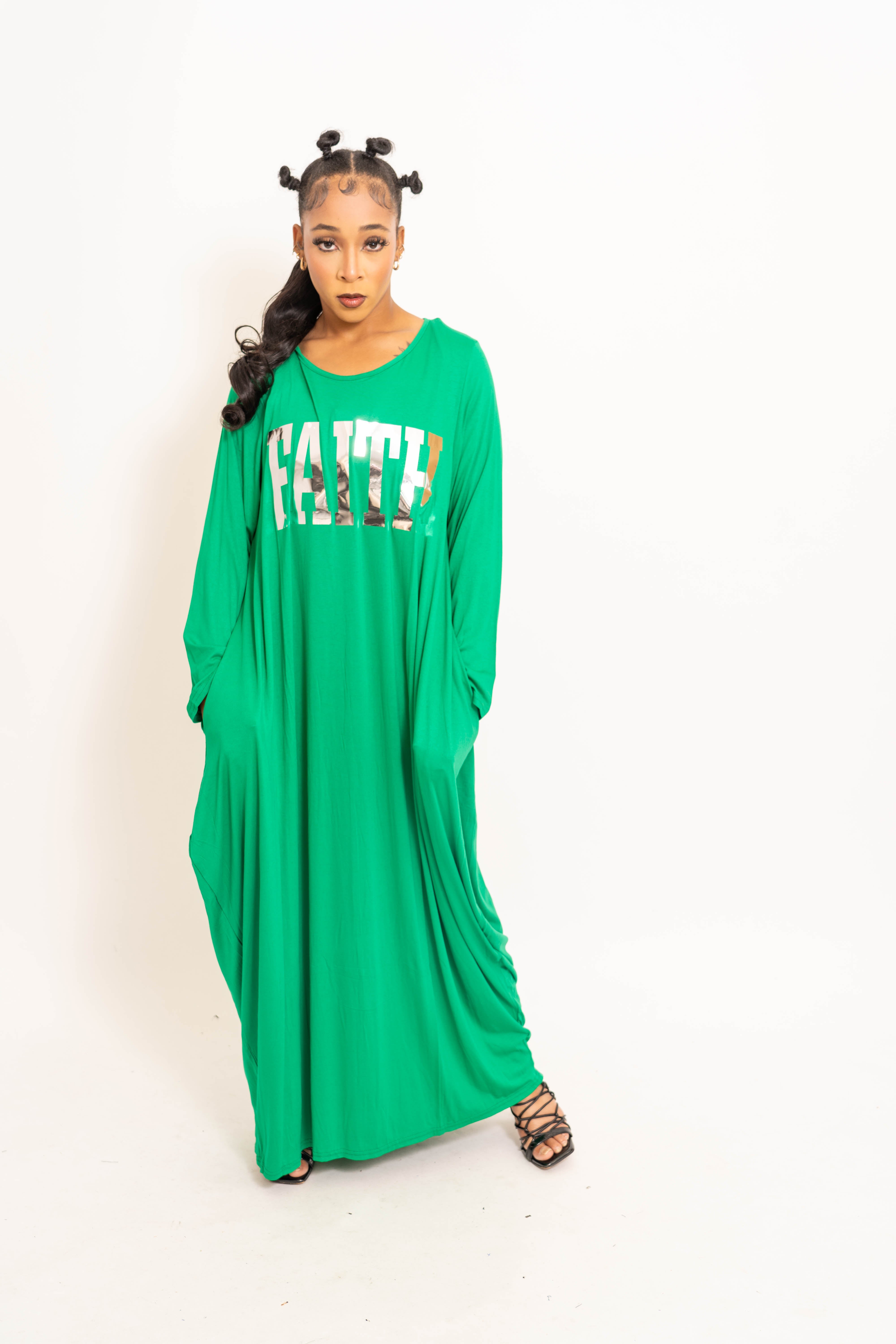 Kara Chic CHH24013 Faith Knit Bubble Dress