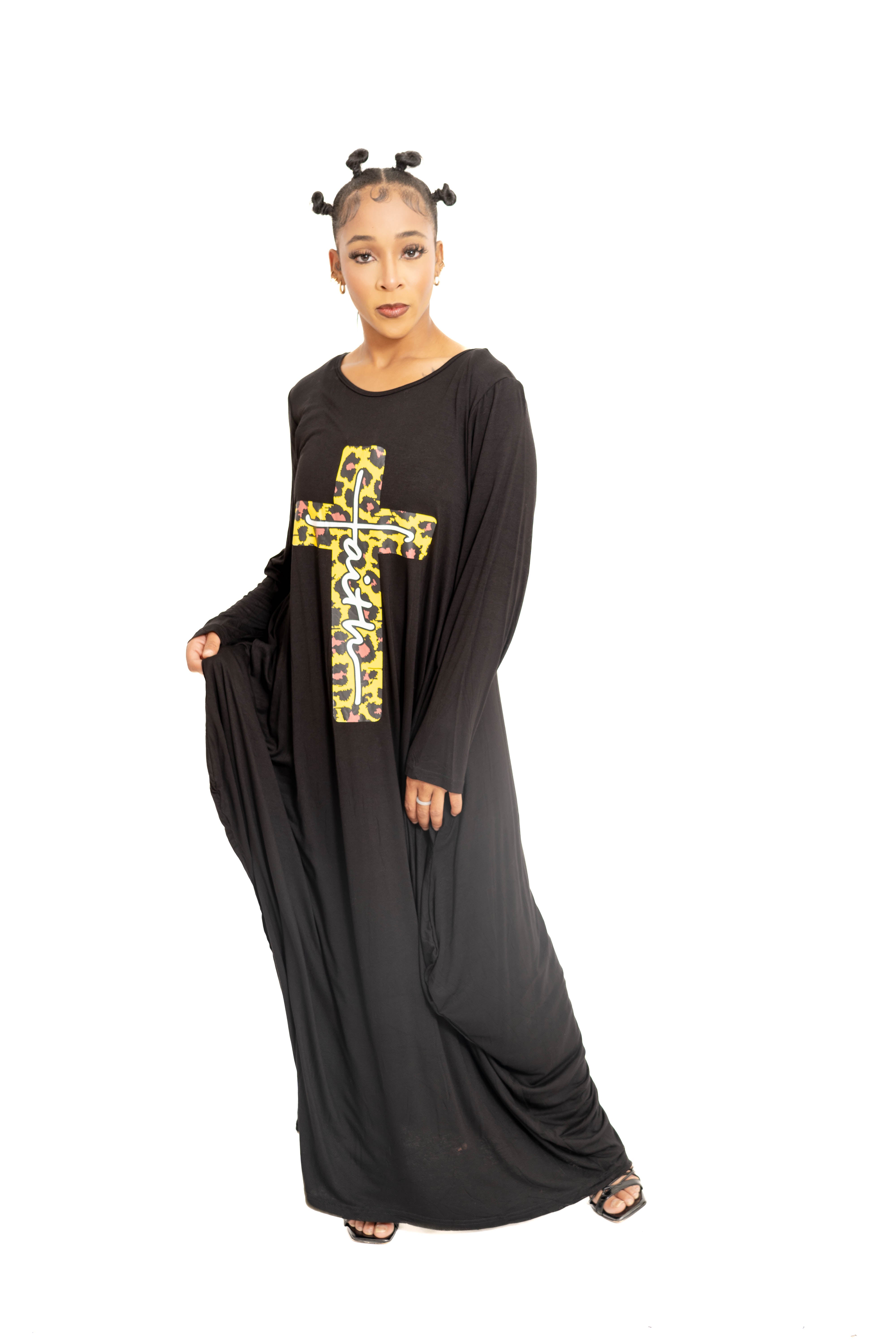 Kara Chic CHH24014 Knit Bubble Dress