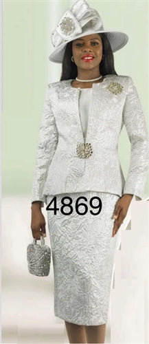 Lily & Taylor 4869 Skirt Suit