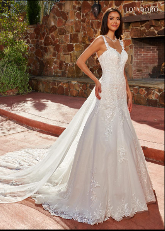 Lo'Adoro Bridal M825 Bridal Gown