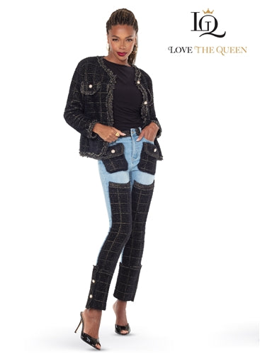 Love The Queen 17630P Pant