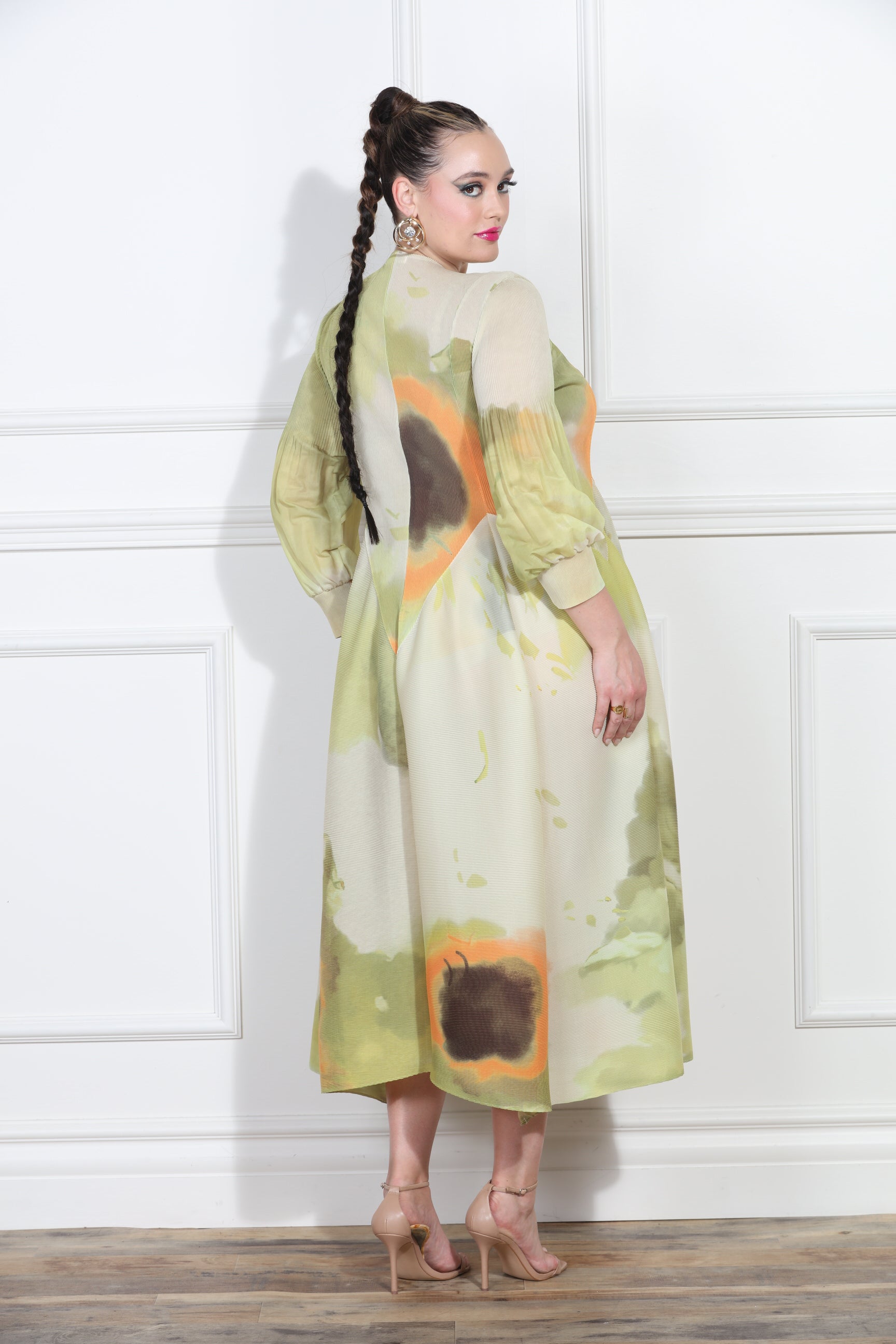 Luxe Moda LM400 Print Dress