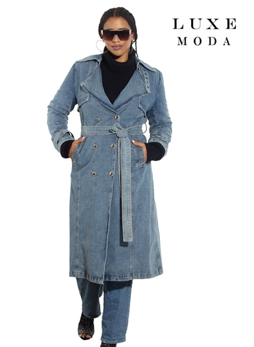 Luxe Moda LM486 Coat Duster