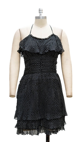 Micheal K 8616 Short Dot Print Dress