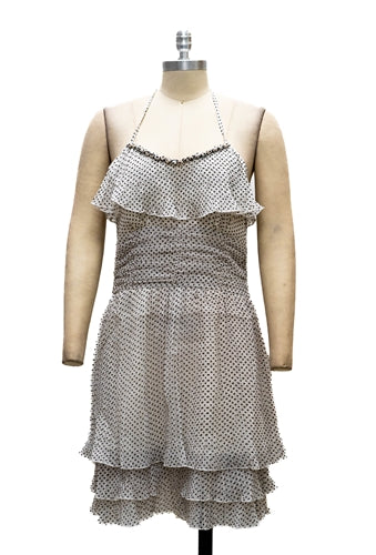 Micheal K 8616 Short Dot Print Dress