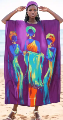 NF PNA1356C Print Kaftan
