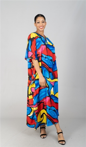 NF PNA1464C Print Kaftan