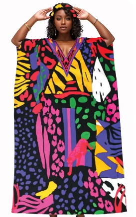 NF Print PNA1602A Kaftan