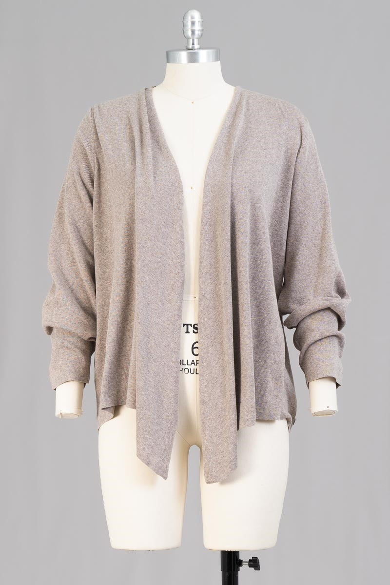 Nic+Zoe ALL1107AW Knit PlusSize Cardigan