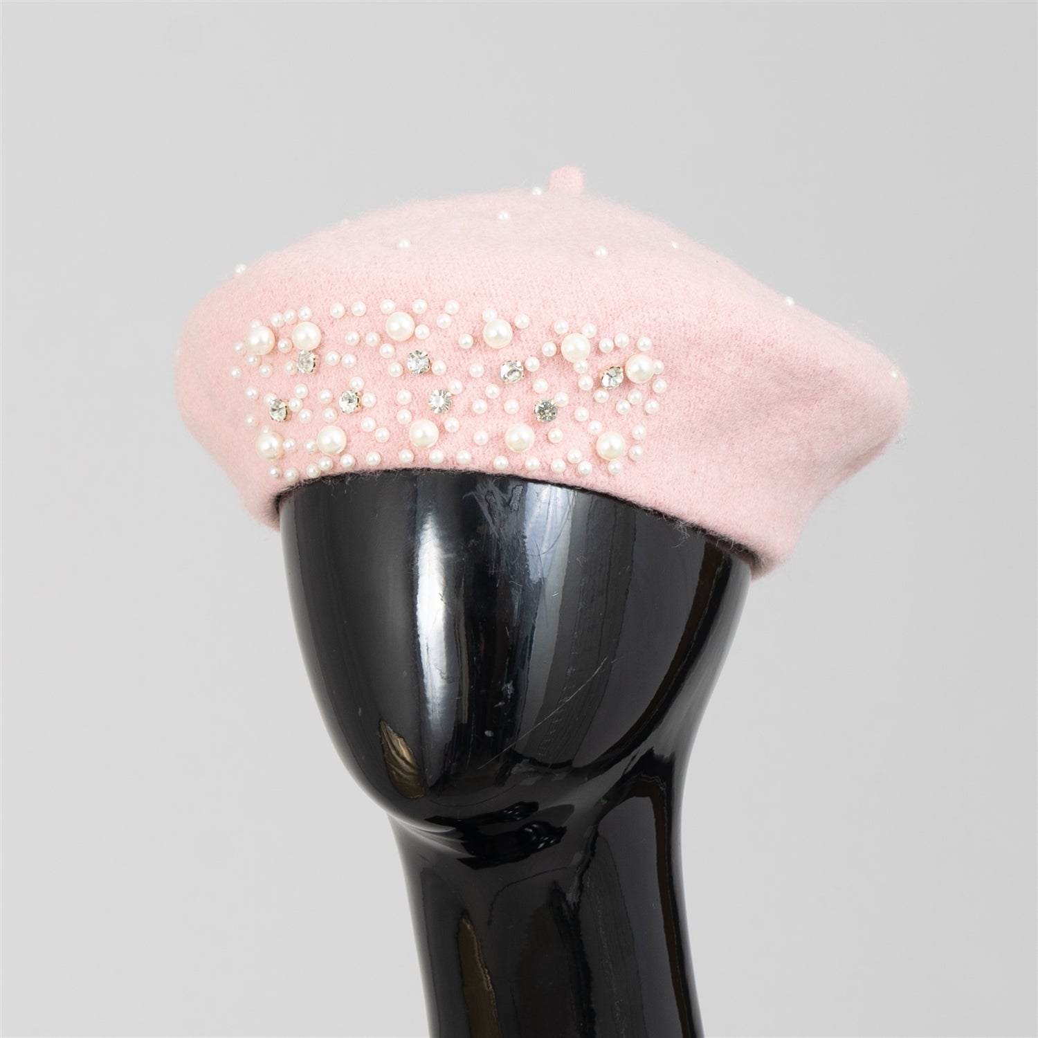 Passion 4 Fashion FH403AS Embellished Pearl Beret