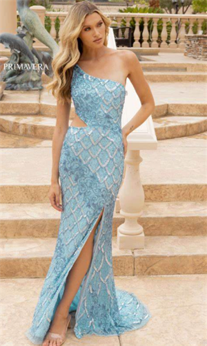 Primavera 3729 Long Prom Dress