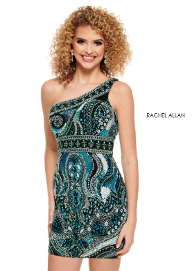 Rachel Allan 40085 Short Dress