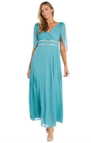 RM Richards 2770 Long Pleated Dress