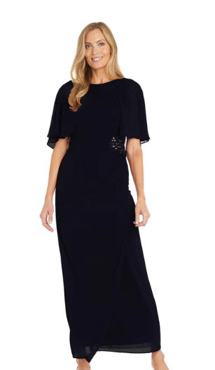 RM Richards 3144 Long Chiffon Dress