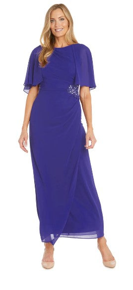 RM Richards 3144 Long Chiffon Dress