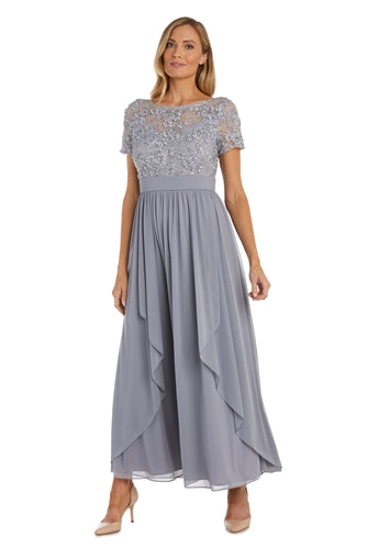 RM Richards 5516 Long Soutach Dress