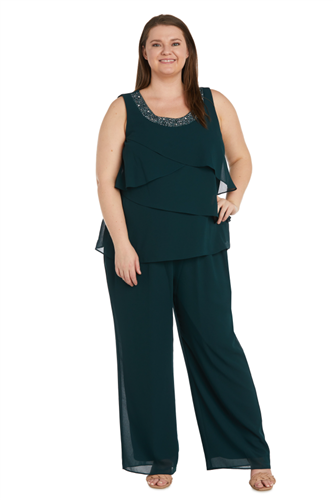 RM Richards 9042W 3pc Duster PlusSize Pant Set