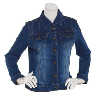 Skye's The Limit 21637 Plus Size Denim Jacket