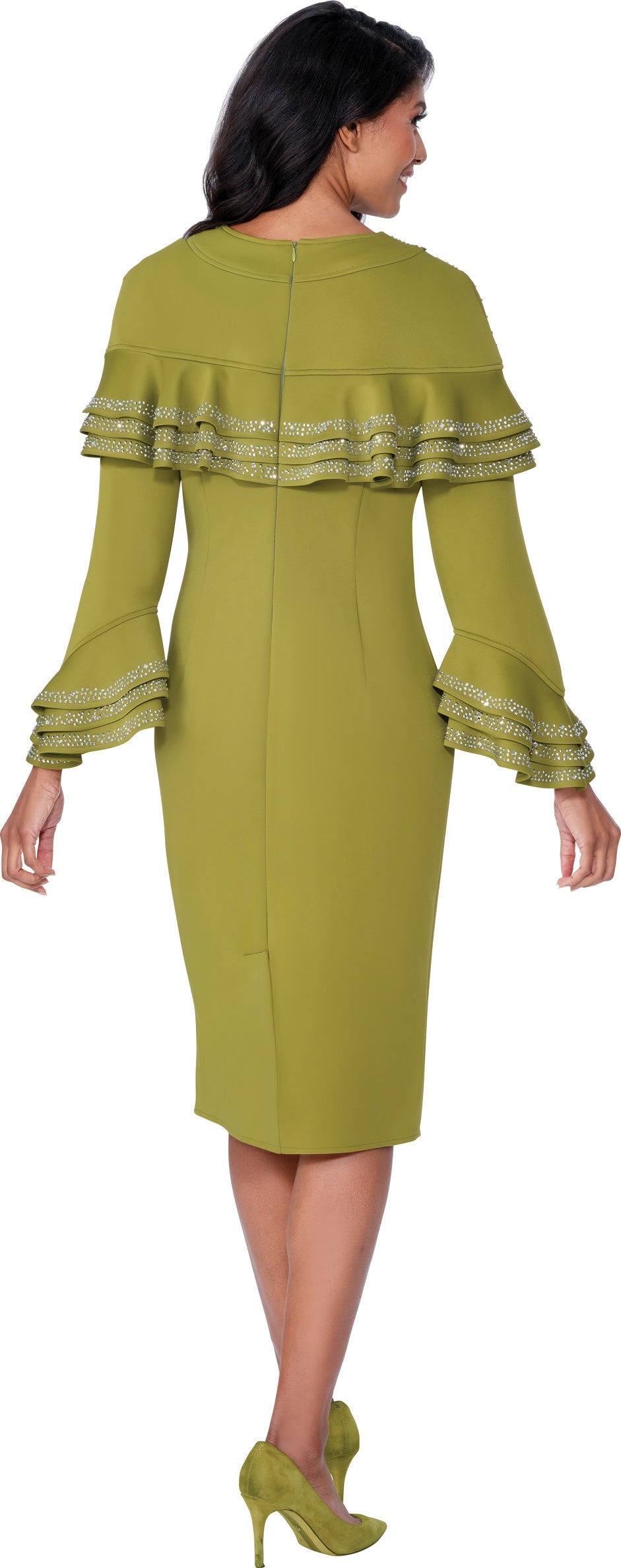 Stellar Looks 600651 Layered Crystal Dress