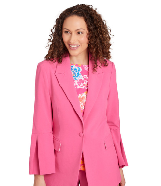 Ruby Road 41130 Lined Jacket with Split Sleeves