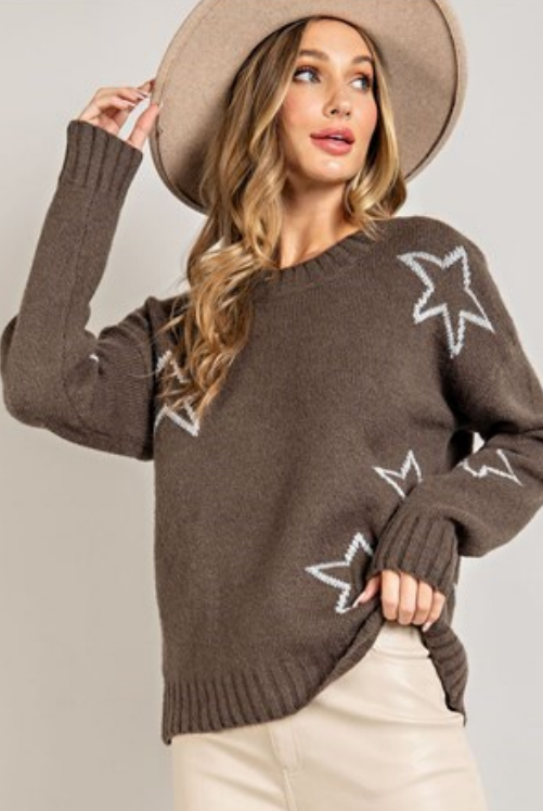 EESOME PSG6420 Star Sweater