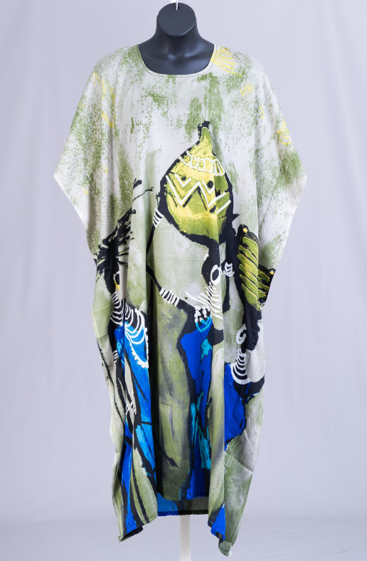 NF PNA1357B Print Kaftan