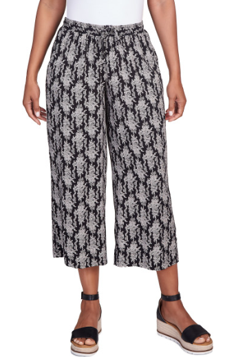 Skye's The Limit 71110 Wide Capri Pant