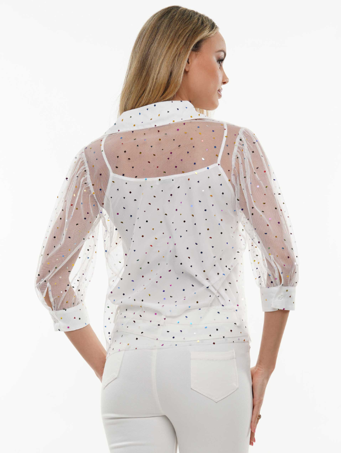 Why T230256 Mesh Heart Top