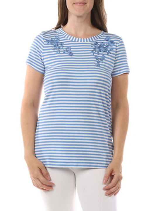 Skye's The Limit 50155 Stripped Tshirt