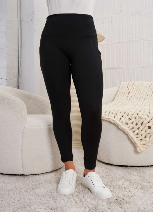 White Birch P40480P Plus Size Pull On Legging Pant