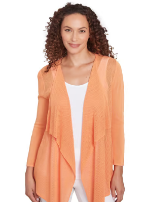 Emaline 52260 Open Drape Cardigan