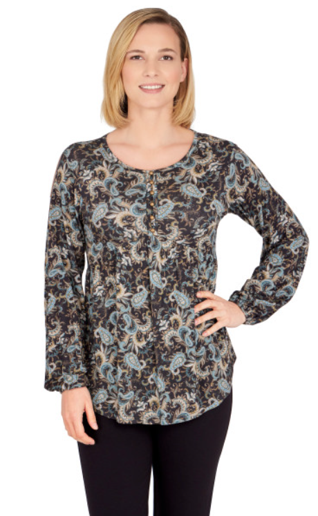 Skye's The Limit 45156 Print Top