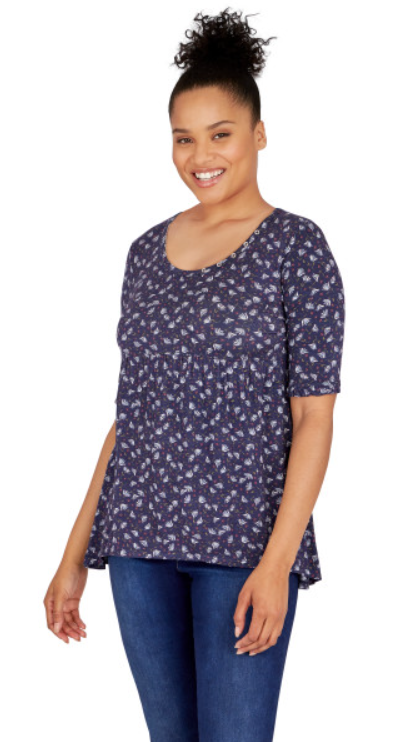 Skye's The Limit 44151 Print Top