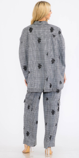 Karen T 9514 2pc Pant Set