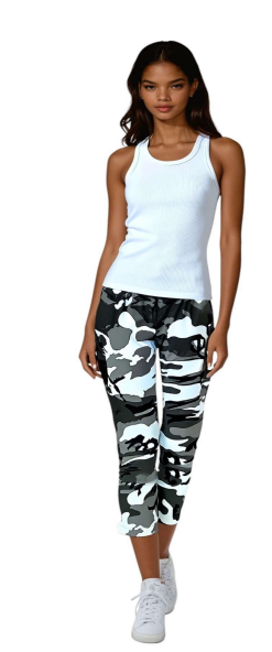 For Her 81894 Cargo Pocket Camo Pant
