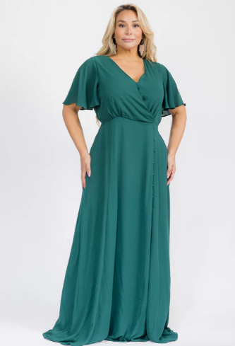 Rsvp RD2010X Sugar Lips Ultra Maxi Plus Size Dress