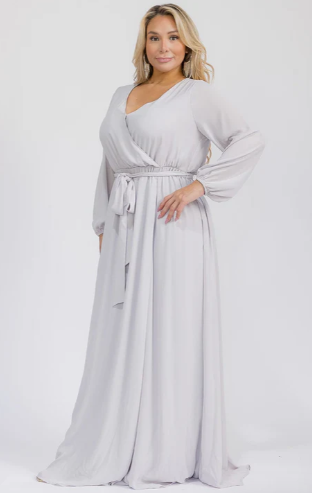 Rsvp RD2009X Sugar Lips Ultra Maxi Wrap Plus Size Dress