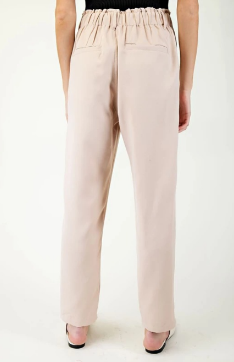 EESOME PPG8613 Banded Plus Size Straight Leg Pant