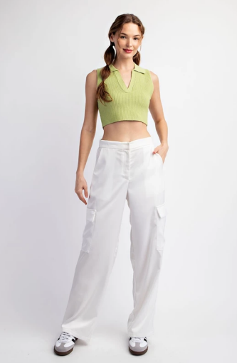 Eesome PK9420 Satin Cargo Pant