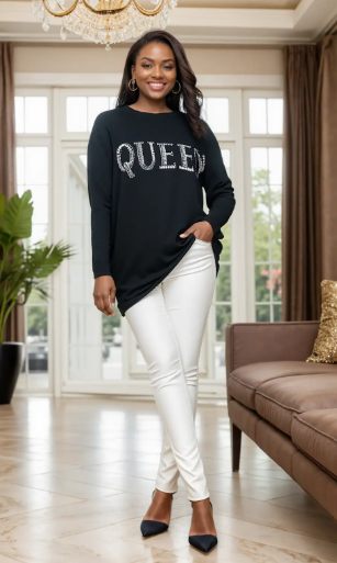 Kara Chic 25017 Queen Sweater