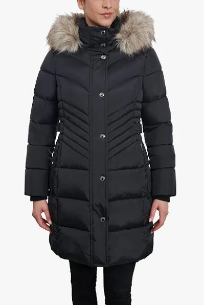 Tanbridge LJ328X Long Puffer Jacket