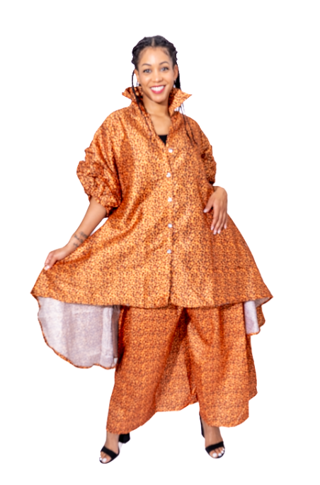 Jessica Taylor P4000 Animal Print Pant